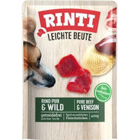 Produktbild von RINTI Leichte Beute Nassfutter Hund Adult Stückchen in Sauce Rind und Wild Getreidefrei 10x400 g