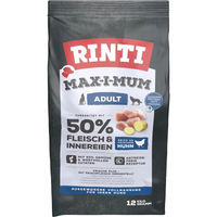 Produktbild von Rinti Max-i-mum Adult Hundetrockenfutter Huhn getreidefrei 24 kg - 2 x 12 kg