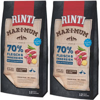 Produktbild von Rinti Max-i-Mum Hund Adult Ente Getreidefrei mit hohem Fleischanteil 12 kg Beutel
