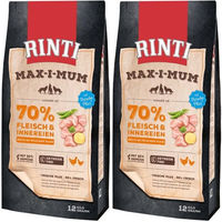 Produktbild von Rinti Max-i-Mum Hund Adult Huhn und Ente Getreidefrei mit hohem Fleischanteil 12 kg Beutel
