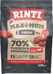 Rinti Max-i-mum Hundefutter Rind Getreidefrei Adult 1 kg - 7 x 1 kg – Bild 1 von 3