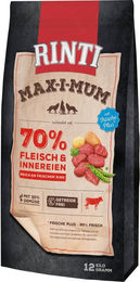 Produktbild von Rinti Max-i-Mum Hundefutter Rind mit hohem Fleischanteil 1000g