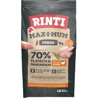 Produktbild von Rinti Max-i-mum Hundetrockenfutter Huhn Adult Getreidefrei mit hohem Fleischanteil 12 kg - 12 kg