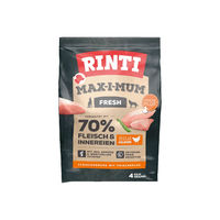 Produktbild von Rinti Max-i-mum Hundetrockenfutter Huhn Getreidefrei Adult 4 kg - 4 kg
