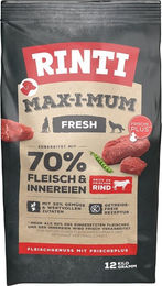 Rinti Max-i-mum Hundetrockenfutter Rind Getreidefrei Adult 12 kg - 2 x 12 kg – Bild 1 von 7