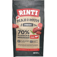 Produktbild von Rinti Max-i-mum Hundetrockenfutter Rind Getreidefrei Adult 12 kg - 2 x 12 kg
