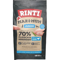 Produktbild von Rinti Max-i-Mum Junior Hundetrockenfutter Huhn Getreidefrei 12 kg - 2 x 12 kg