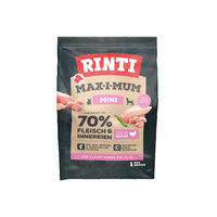 Produktbild von Rinti Max-i-Mum Mini Hundetrockenfutter Adult Huhn Getreidefrei 1 kg - 1 kg