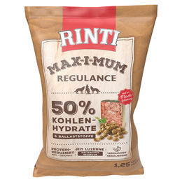 Produktbild von Rinti MAX-I-MUM Regulance Hundefutter für adulte Hunde mit Unterstützung der Verdauung 1,25 kg - 4 x 1,25 kg