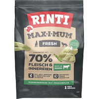 Produktbild von Rinti Max-i-mum Trockenfutter Pansen Getreidefrei für Hunde Adult 1 kg - 7 x 1 kg