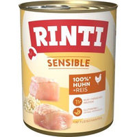 Produktbild von Rinti Sensible Hund Nassfutter Adult Huhn in Sauce Hypoallergen 6x800 g - 6 x 800 g