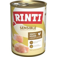 Produktbild von Rinti Sensible Hund Nassfutter Adult Huhn Monoprotein Hypoallergen 12x400 g - 12 x 400 g