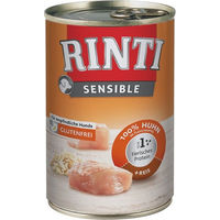 Produktbild von Rinti Sensible Hund Nassfutter Huhn mit Reis Adult 12x400g - 12 x 400 g