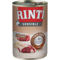 Produktbild von Rinti Sensible Hund Nassfutter Lamm mit Reis 6 x 400 g - 12 x 400 g