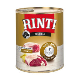 Rinti Sensible Hundefutter Lamm mit Stückchen in Sauce Hypoallergen 6 x 800 g - 6 x 800 g – Bild 1 von 4