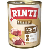 Produktbild von Rinti Sensible Hundeweiche Lamm und Kartoffel 6x800g