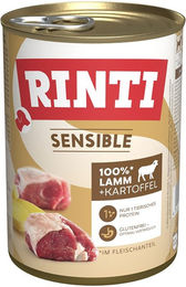 Produktbild von Rinti Sensible Hundeweiche Lamm und Kartoffel Getreidefrei 12x400g