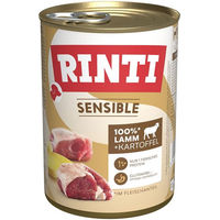 Produktbild von Rinti Sensible Hundeweiche Lamm und Kartoffel Getreidefrei 12x400g