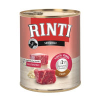 Produktbild von Rinti Sensible Hundeweiche Rind und Reis Hypoallergen Monoprotein 12 x 800 g - 12 x 800 g