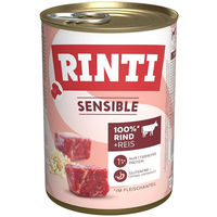 Produktbild von Rinti Sensible Hundeweiche Rind und Reis ohne Farb- und Aromastoffe 24x400g