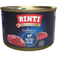 Produktbild von Rinti Singlefleisch Exclusive Pferd Monoprotein Nassfutter Hund 12 x 185 g - 12 x 185 g