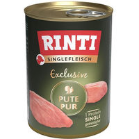 Produktbild von Rinti Singlefleisch Exclusive Pute pur Monoprotein Hund 24x400g