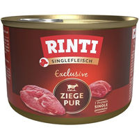 Produktbild von Rinti Singlefleisch Exclusive Ziege Monoprotein Getreidefrei Hundefutter Nass 12 x 185 g - 12 x 185 g