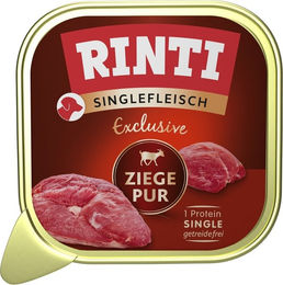 Rinti Singlefleisch Exclusive Ziege Monoprotein Hundennahrung 10 x 150 g - 10 x 150 g – Bild 1 von 3