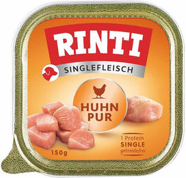 Produktbild von Rinti Singlefleisch Huhn Pur Hundeweiche Getreidefrei und Monoprotein 10x150g