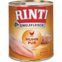 Produktbild von Rinti Singlefleisch Huhn Pur Monoprotein Getreidefrei Hund Adult 12 x 400 g - 12 x 400 g