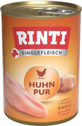 Produktbild von Rinti Singlefleisch Hund Huhn pur getreidefrei monoprotein 12x400g