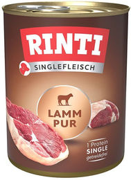 Produktbild von Rinti Singlefleisch Hundefutter Lamm Monoprotein 12x800g