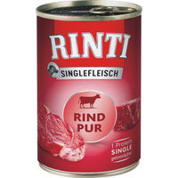 Produktbild von Rinti Singlefleisch Hundefutter Rind Pur Adult getreidefrei monoprotein 6 x 800 g - 6 x 800 g
