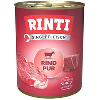 Produktbild von Rinti Singlefleisch Hundefutter Rind pur getreidefrei monoprotein 12x800g