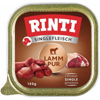Produktbild von Rinti Singlefleisch Lamm Pur Hundefutter getreidefrei monoprotein 10x150g