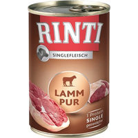 Produktbild von Rinti Singlefleisch Lamm Pur Hundennahrung Monoprotein Sensitive 12 x 400 g - 12 x 400 g