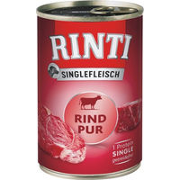 Produktbild von Rinti Singlefleisch Monoprotein Rind Nassfutter für Hunde Adult Getreidefrei 6 x 400 g - 12 x 400 g