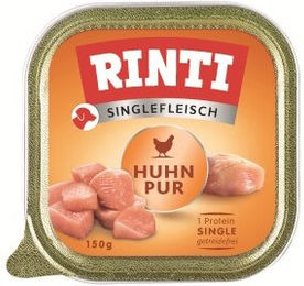 Produktbild von Rinti Singlefleisch Nassfutter Hund Adult Huhn Monoprotein Getreidefrei 10x150 g - 10 x 150 g
