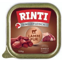 Produktbild von Rinti Singlefleisch Nassfutter Hund Adult Lamm pur getreidefrei monoprotein sensitive 10x150 g