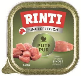 Produktbild von Rinti Singlefleisch Nassfutter Hund Adult Pute Monoprotein Getreidefrei Sensitive 10x150 g - 10 x 150 g