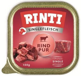 Produktbild von Rinti Singlefleisch Nassfutter Hund Adult Rind Monoprotein Getreidefrei Sensitive 10x150 g - 10 x 150 g