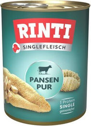 Produktbild von Rinti Singlefleisch Pansen pur Rind Hund Getreidefrei Hypoallergen Monoprotein 12x800 g - 12 x 800 g