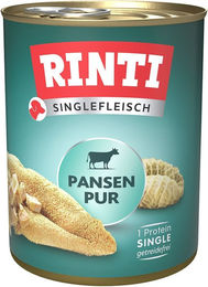Produktbild von Rinti Singlefleisch Pansen pur Rind Monoprotein Sensitive Hund 12x800g