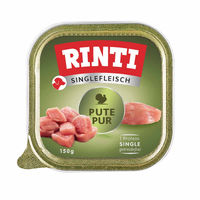 Produktbild von Rinti Singlefleisch Pute Pur Hund Getreidefrei Monoprotein 10x150g