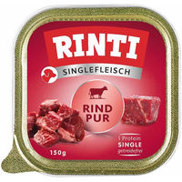 Produktbild von Rinti Singlefleisch Rind Pur Monoprotein Getreidefrei Hundefutter 10x150g