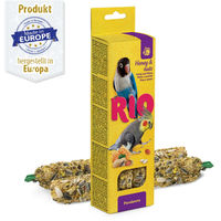 Produktbild von RIO Knabberstangen für Großsittiche Snack ohne tierisches Protein 2x 75 g