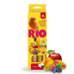 Produktbild von RIO Knabberstangen für Kanarienvögel mit Früchten und Beeren ohne tierisches Protein 2x 40 g