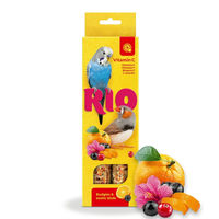 Produktbild von RIO Knabberstangen für Wellensittiche, Papageien und Großsittiche mit Vitamin C, 2x 40 g