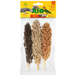 Produktbild von RIO Sorghumkolben Naturleckerlie für Papageien und Großsittiche 125 g