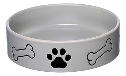 Ritzenhoff & Breker Mika Dog Futternapf aus Keramik Grau – Bild 1 von 7